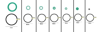 WADSN Airsoft O-ring seal kit for AEG - Green